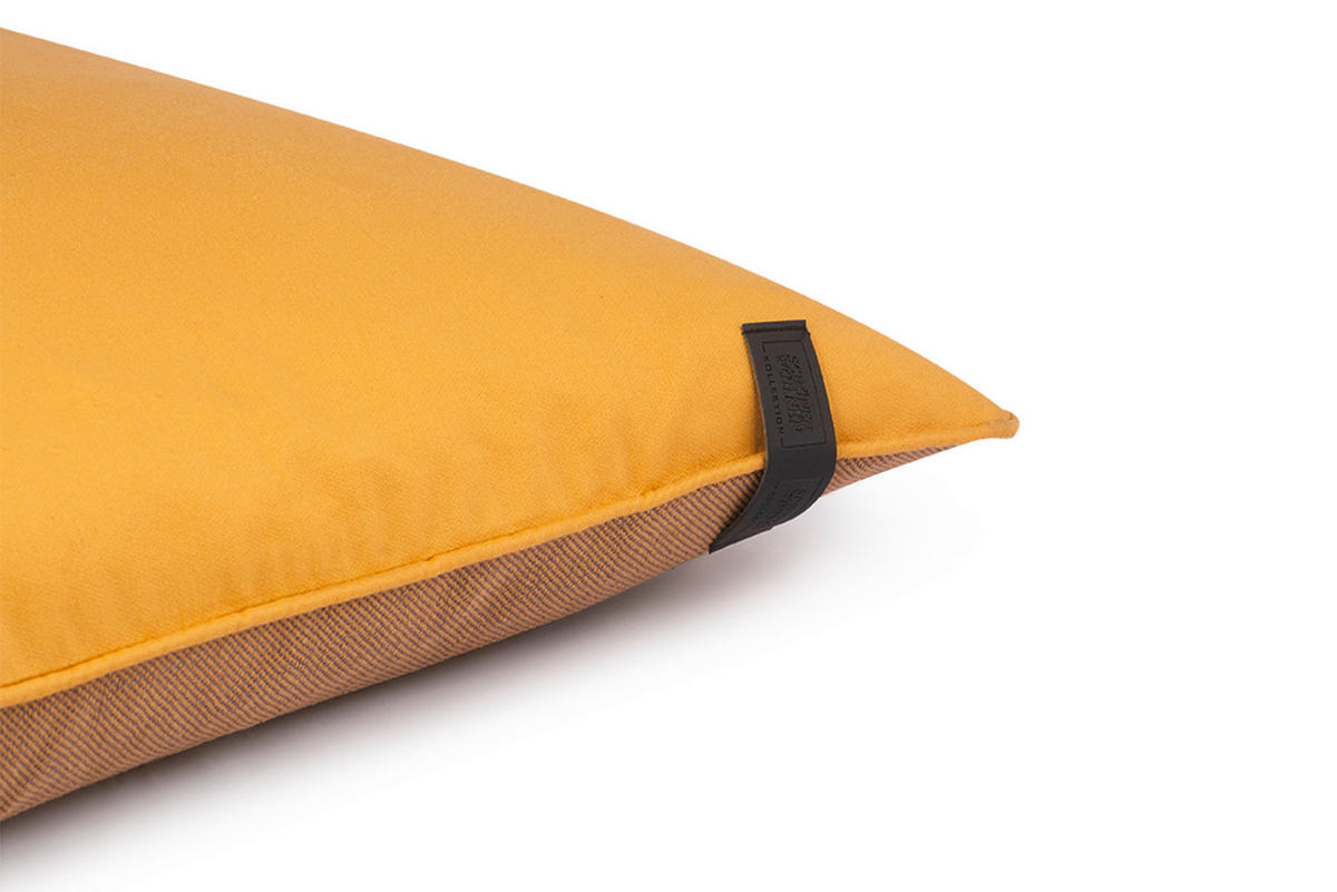 KISSENHÜLLE SW-Soft 45/45 cm  - Currygelb/Gelb, Basics, Textil (45/45cm) - Schöner Wohnen