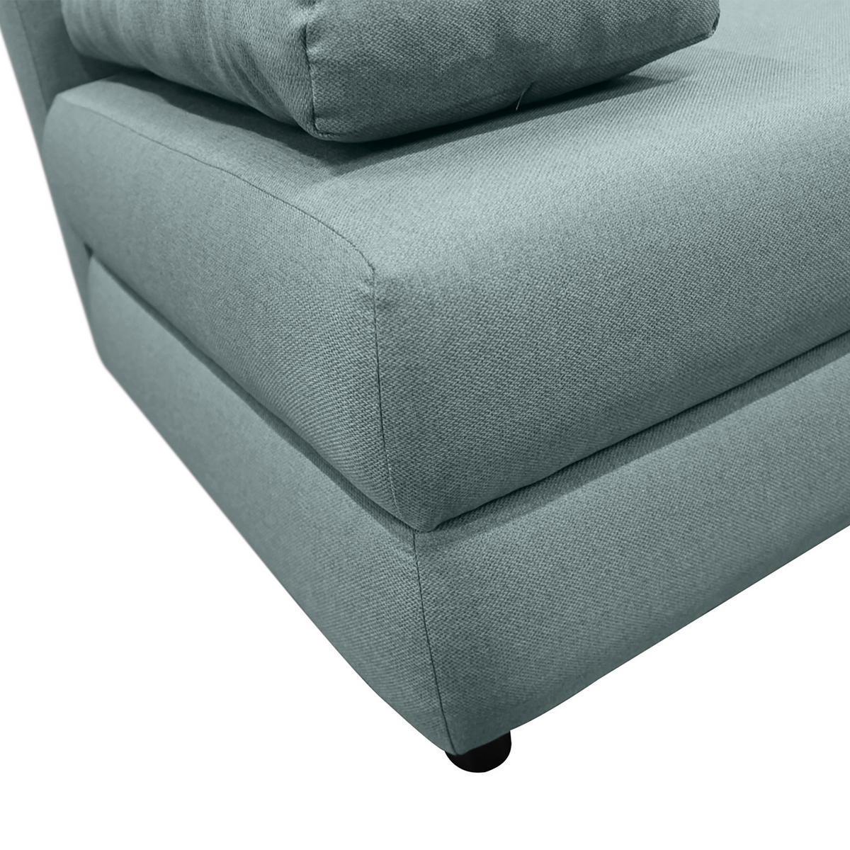 TROSJED NA RAZVLAČENJE tekstil  boje mente    - boje mente/crna, Design, tekstil/plastika (200/88/87cm) - P & B