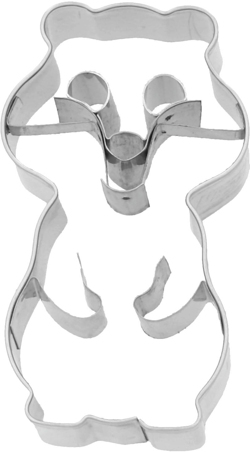 KEKSAUSSTECHFORM - Edelstahlfarben, Basics, Metall (4/7/2,5cm) - Birkmann
