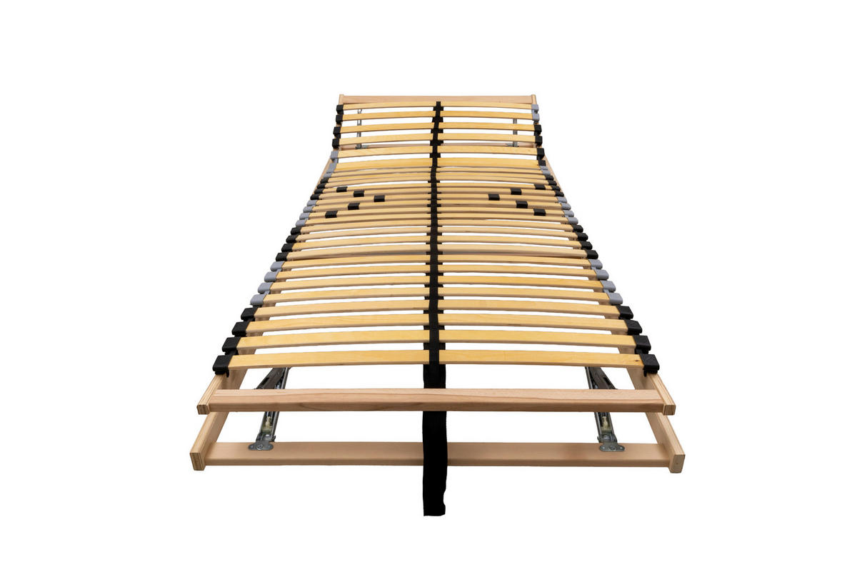 LATTENROST 80/200 cm Kopfteil, Fußteil, Mittelzone verstellbar, Birke  - Naturfarben, Basics, Holz (80/200cm) - MID.YOU