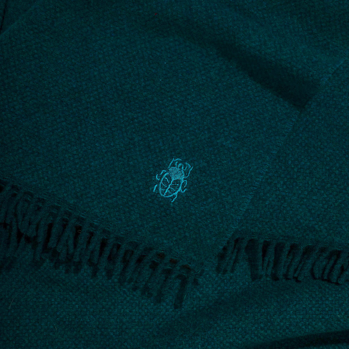 DOMÁCÍ DEKA, střižní vlna, 130/190 cm - modrá, Basics, textil (130/190cm) - Zoeppritz