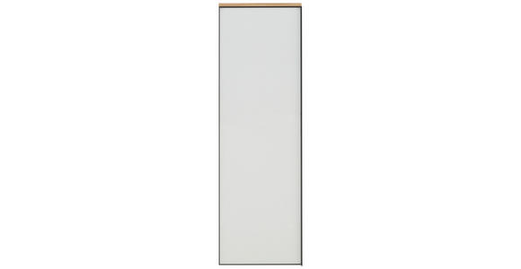 GARDEROBENSCHRANK 54/170/31 cm  - Eichefarben/Anthrazit, Design, Glas/Holz (54/170/31cm) - Dieter Knoll