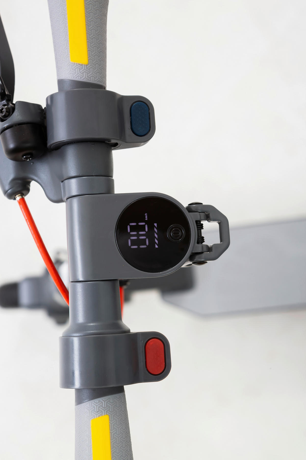 E-SCOOTER SHELL RIDE SR-5S CE  - Grau, KONVENTIONELL, Kunststoff/Metall (116/43/115cm)