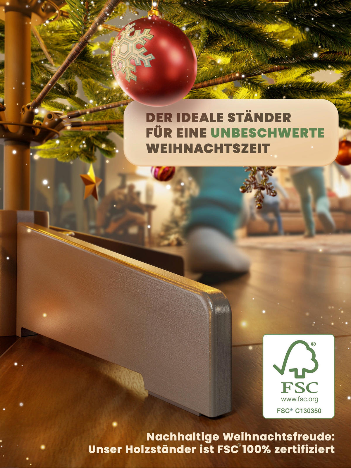 WEIHNACHTSBAUM 210 cm  - Grün, Basics, Holz/Kunststoff (132/210cm)