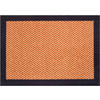 FUßMATTE 60/85 cm Herringbone  - Beige/Schwarz, KONVENTIONELL, Kunststoff/Textil (60/85cm) - Grund