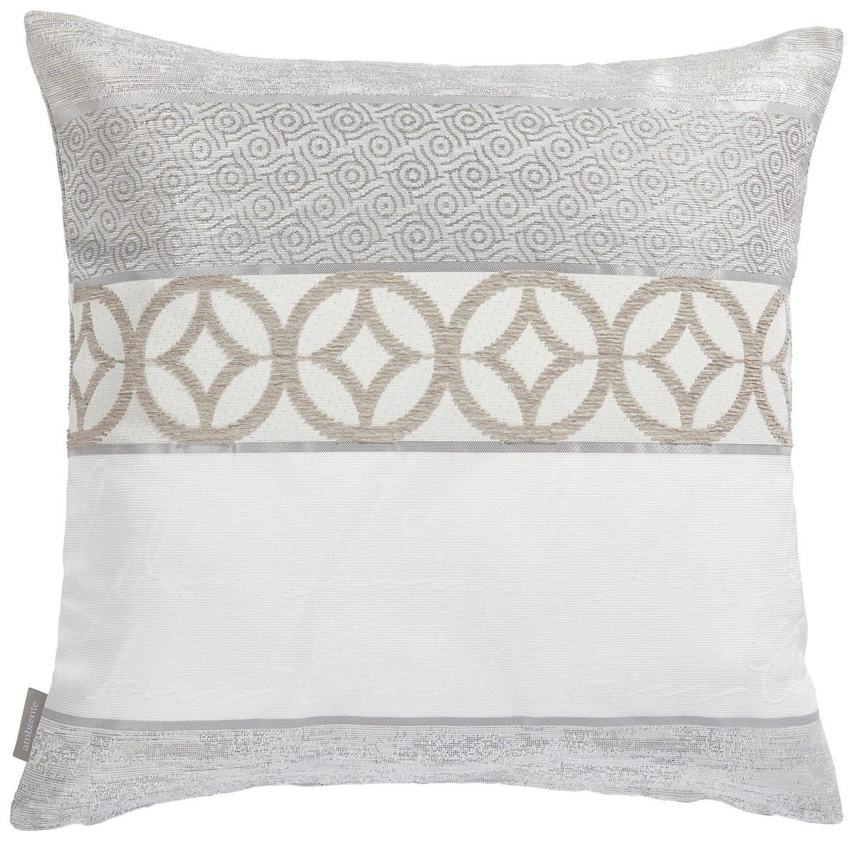 KISSENHÜLLE 49/49 cm  - Grau, Basics, Textil (49/49cm) - Ambiente