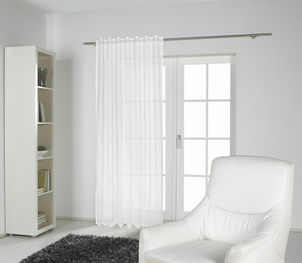 FERTIGVORHANG halbtransparent  - Naturfarben, Trend, Textil (140/260cm) - Dieter Knoll
