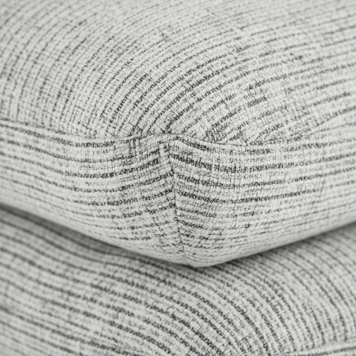 HOCKER in Textil Beige  - Beige, KONVENTIONELL, Textil (55/45/55cm) - Xora