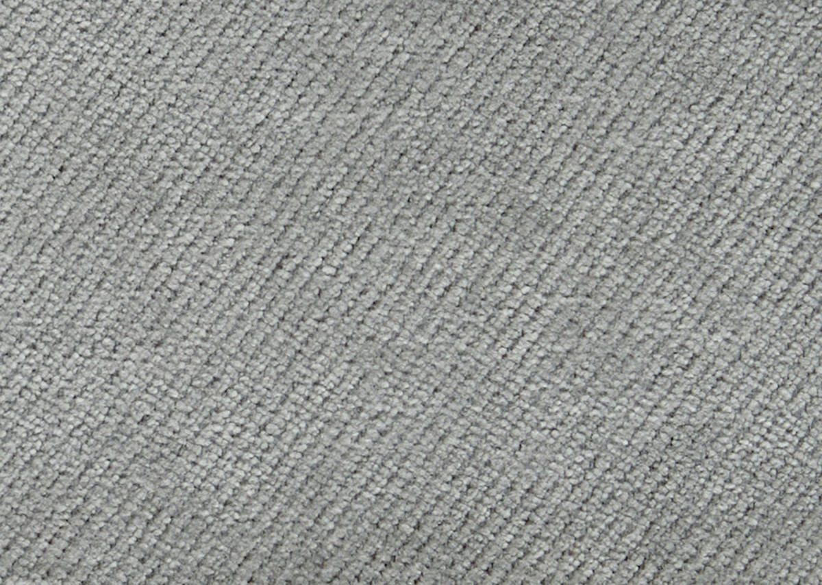 ECKSOFA Chenille, Flachgewebe Grau  - Schwarz/Grau, Design, Textil/Metall (180/284cm) - Dieter Knoll