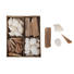 Deko Muschel Set - Naturfarben, Trend, Holz (20/17/6cm) Deko Muschel Set - Naturfarben, Trend, Holz (20/17/6cm)