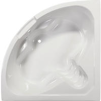 BADEWANNE Wandmontage  150/150/47,5 cm  - Weiß, KONVENTIONELL, Kunststoff (150/150/47,5cm)