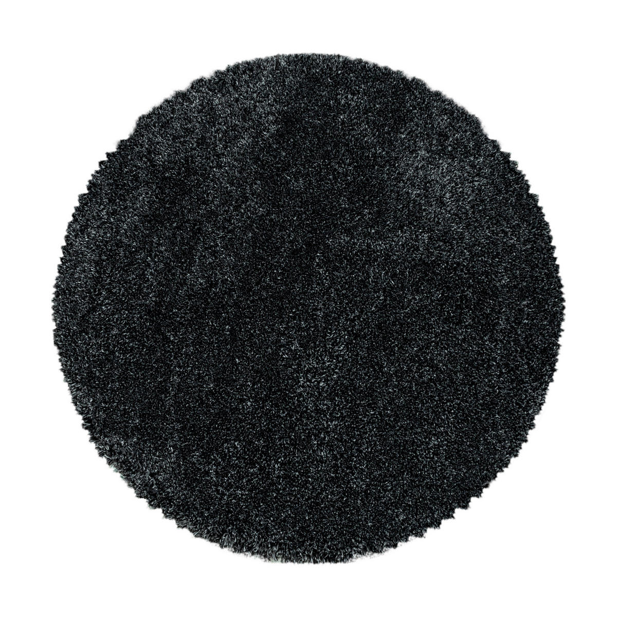 PREPROGA Z VISOKIM FLOROM Fluffy 3500 Athrazit   tkano  antracit  - antracit, Basics, tekstil (200cm)
