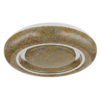 LED-DECKENLEUCHTE  38/7,5 cm    - Klar/Chromfarben, Basics, Kunststoff/Metall (38/7,5cm) - Globo