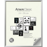 BILDERRAHMEN - Chromfarben, Basics, Papier/Holzwerkstoff (24/30/1,8cm)