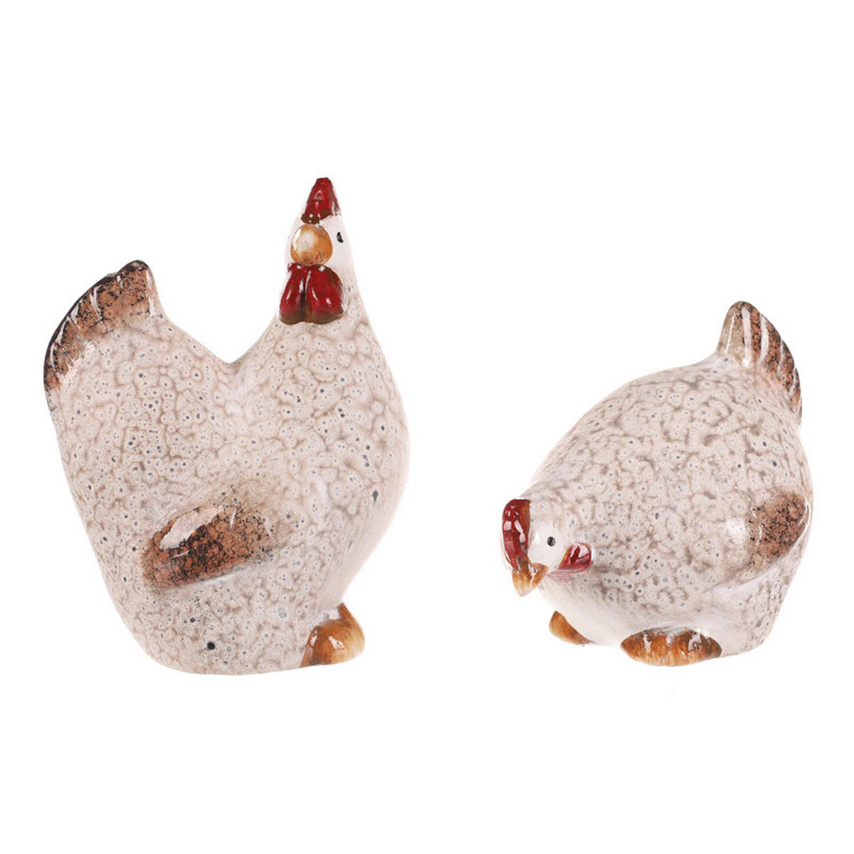 DEKORAČNÍ ZVÍŘÁTKO - krémová, Basics, keramika (11/14/8cm)