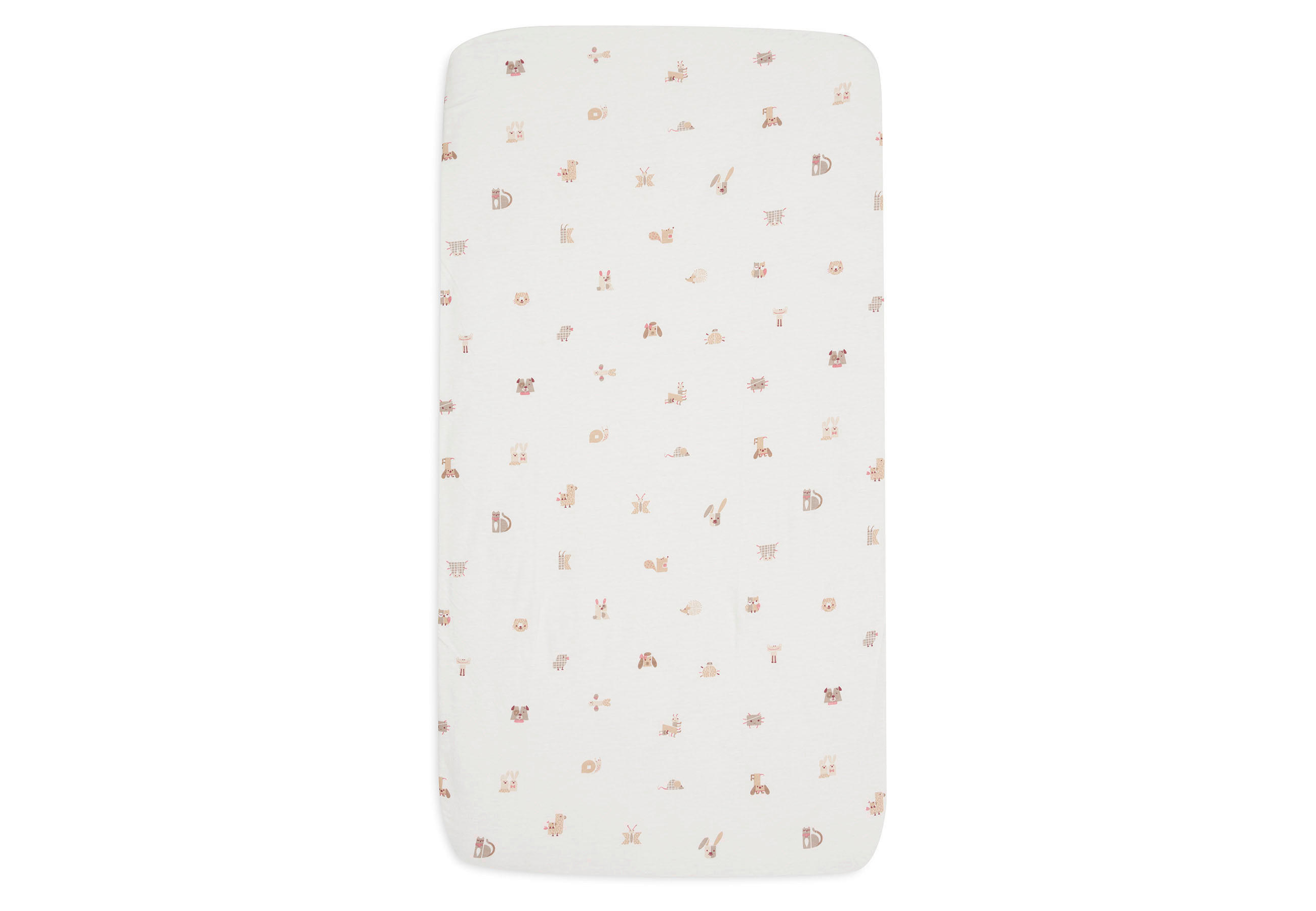 DJEČJA PLAHTA S GUMICOM     Animal Friends  - višebojno, Basics, tekstil (75/150cm) - JOLLEIN