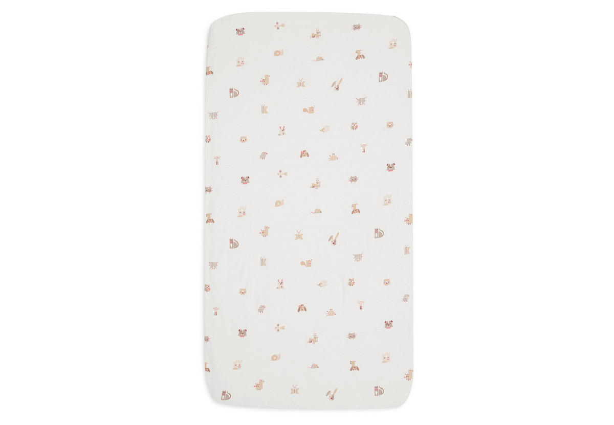 DJEČJA PLAHTA S GUMICOM     Animal Friends  - višebojno, Basics, tekstil (75/150cm) - JOLLEIN