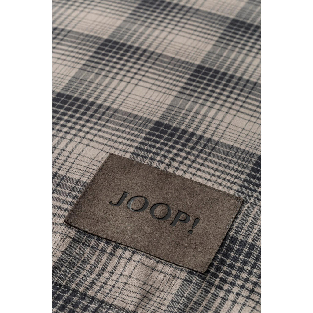 Thumbnail - Joop! Bettwäsche Soft Checks, Taupe, Textil, Karo, 200x200 cm, Oeko-Tex® Standard 100, pflegeleicht, schadstoffgeprüft, ...
