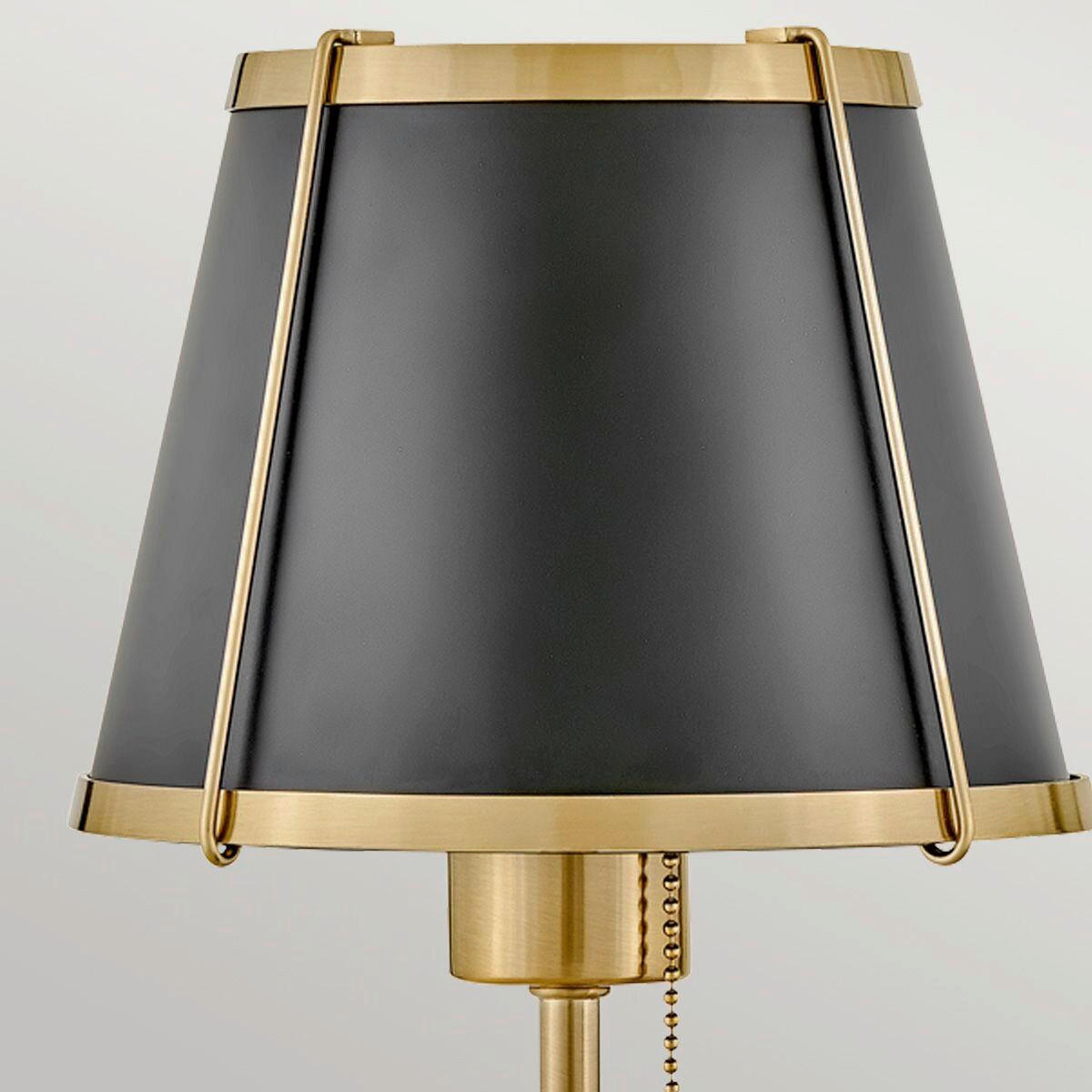WANDLEUCHTE - Goldfarben/Schwarz, Konventionell, Metall (40/18,4/22,2cm) - Elstead Lighting