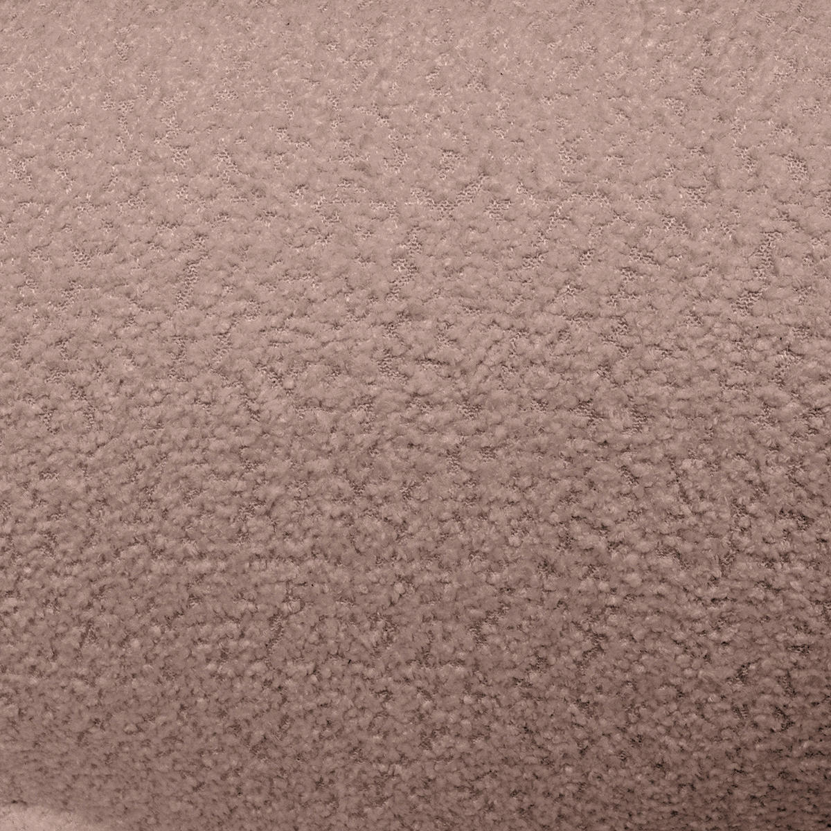 ECKSOFA in Bouclé Rosa  - Weiss/Schwarz, Design, Kunststoff/Textil (113/300cm) - Livetastic