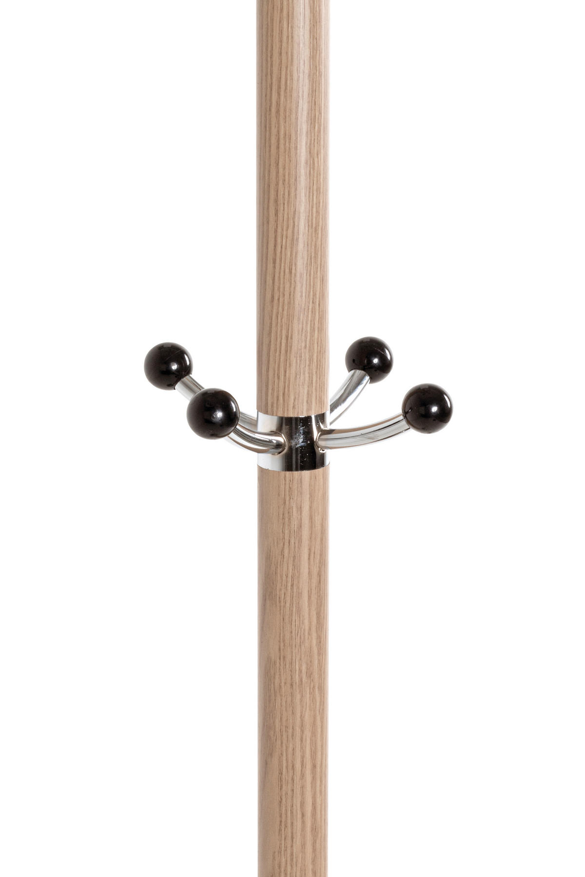 VEŠIAK NA KABÁTY - farba duba/chrómová, Design, kov/kameň (37/171/39cm) - Carryhome