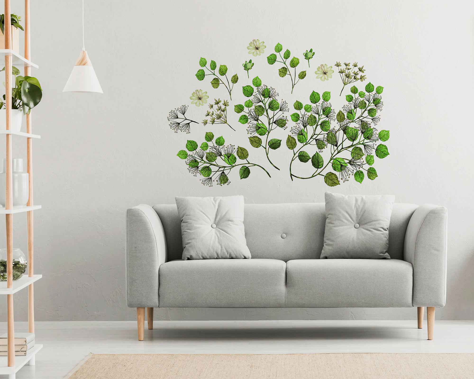 SAMOLEPKA NA ZEĎ - vícebarevná, Basics, plast (50/70cm) - Euroart