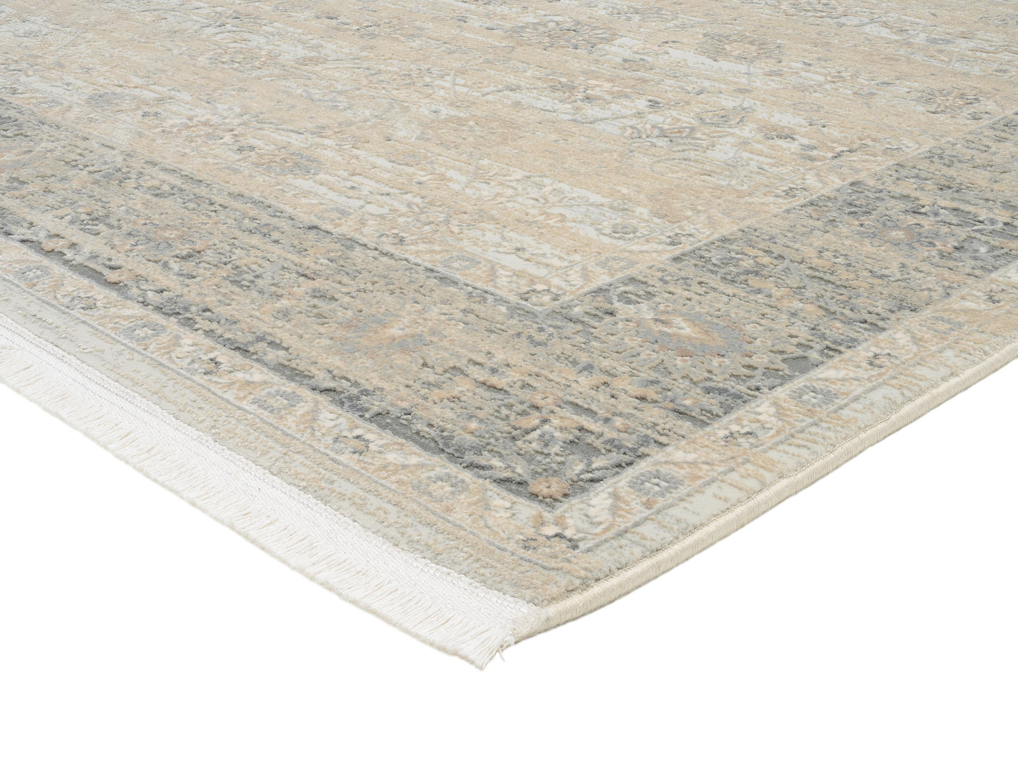WEBTEPPICH 240/340 cm Ascona Grau, Beige  - Beige/Grau, LIFESTYLE, Textil (240/340cm) - Dieter Knoll