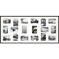 COLLAGEN-BILDERRAHMEN  Schwarz  - Schwarz, Basics, Metall (49,50/109,2/2,0cm) - Nielsen