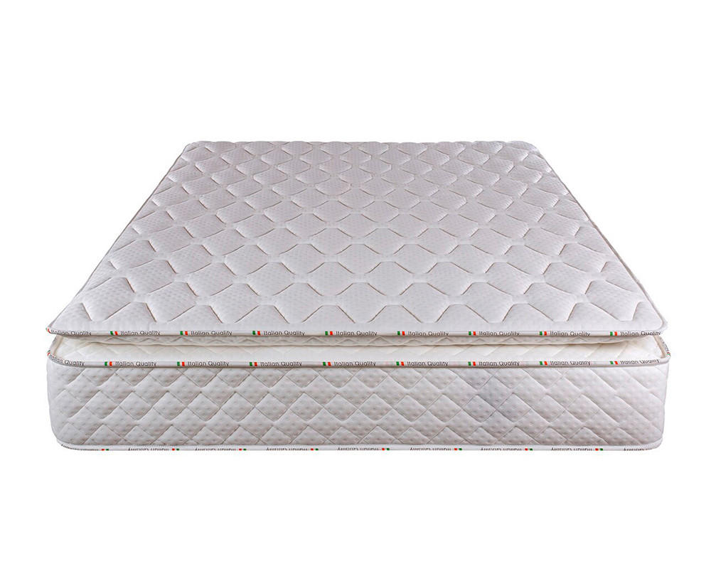SALTEA CU ARCURI ÎMPACHETATE  - alb, Basics, textil (90/200cm)