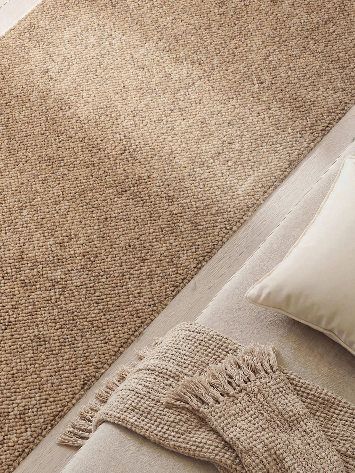 LÄUFER 80/240 cm Rocco Hellbraun  - Hellbraun, Basics, Kunststoff (80/240cm) - Elle Decoration