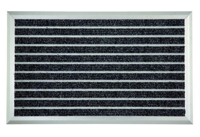 FUßMATTE  45/75 cm  Anthrazit  - Anthrazit, Basics, Textil/Metall (45/75cm) - Esposa