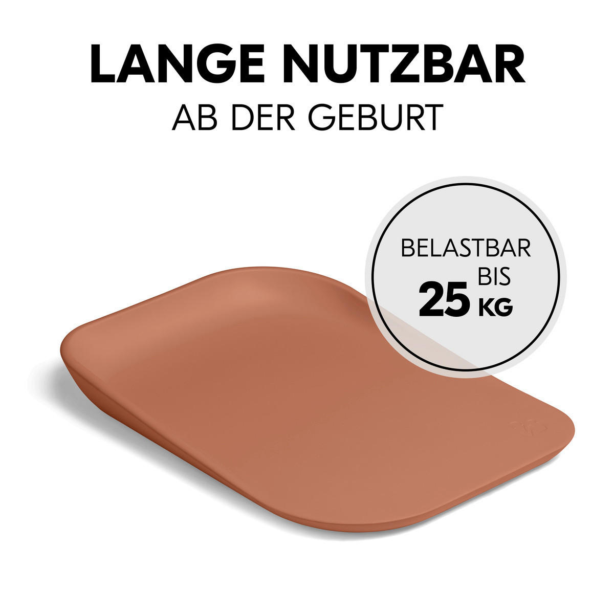 WICKELAUFLAGE - Terracotta, Basics (50/10/70cm) - Hauck