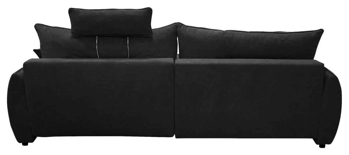 ECKSOFA  FRESH Anthrazit Struktur  - Anthrazit/Beige, Design, Kunststoff/Textil (195/264cm) - MID.YOU