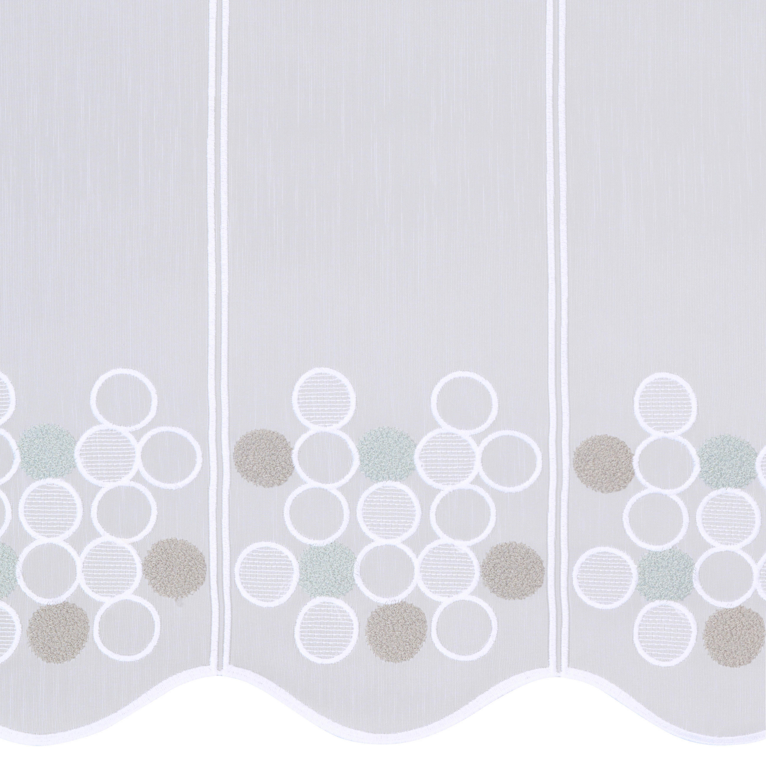 KURZGARDINE 60 cm   - Pastellgrün, KONVENTIONELL, Textil (60cm) - Esposa