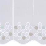 KURZGARDINE 60 cm   - Pastellgrün/Weiß, KONVENTIONELL, Textil (60cm) - Esposa