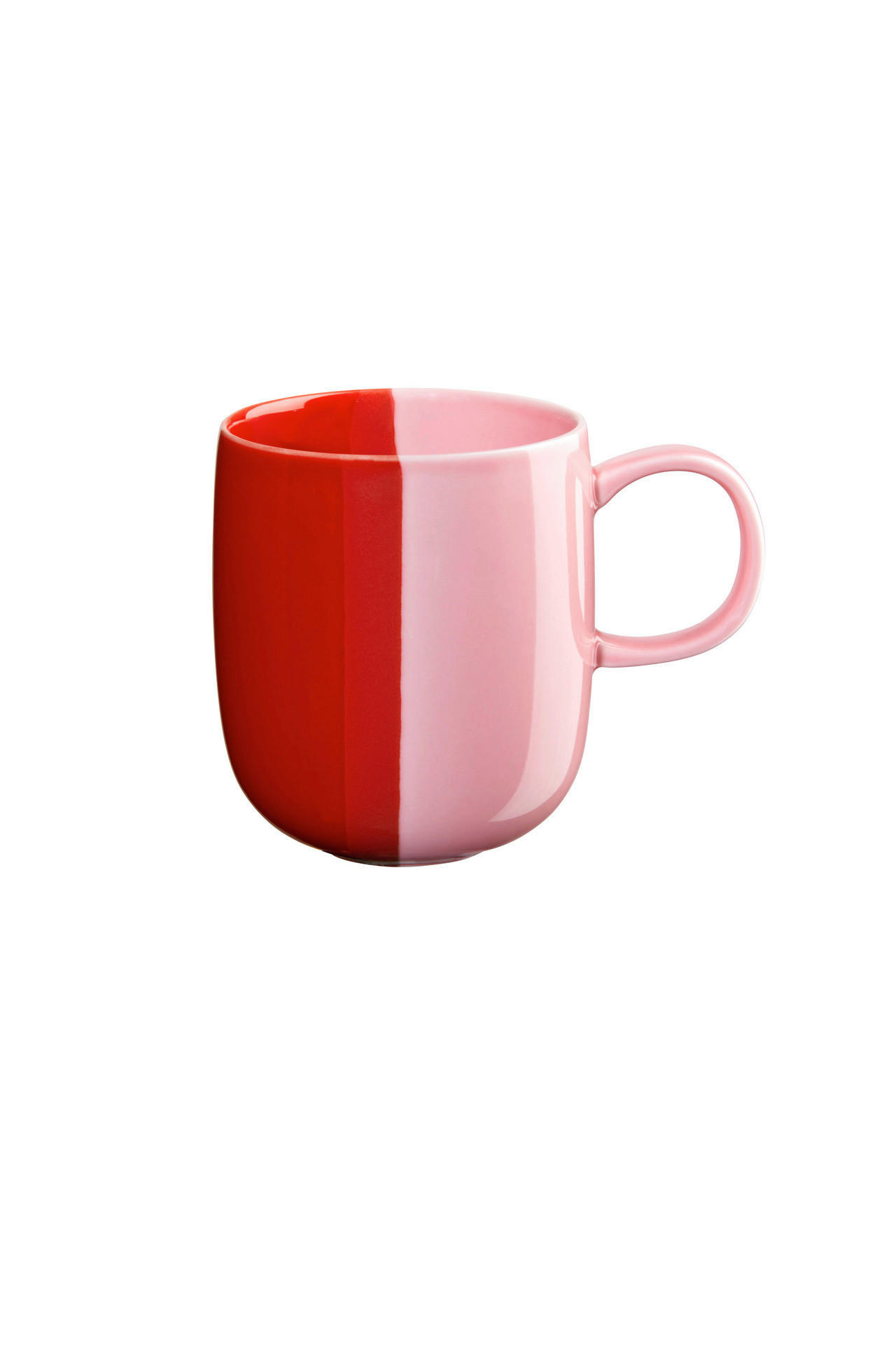 BECHER joy    - Rot, KONVENTIONELL, Keramik (9/10,5cm) - ASA