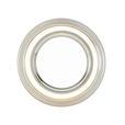 LED-DECKENLEUCHTE 35/6 cm   - Chromfarben/Transparent, Design, Kunststoff/Metall (35/6cm) - Novel