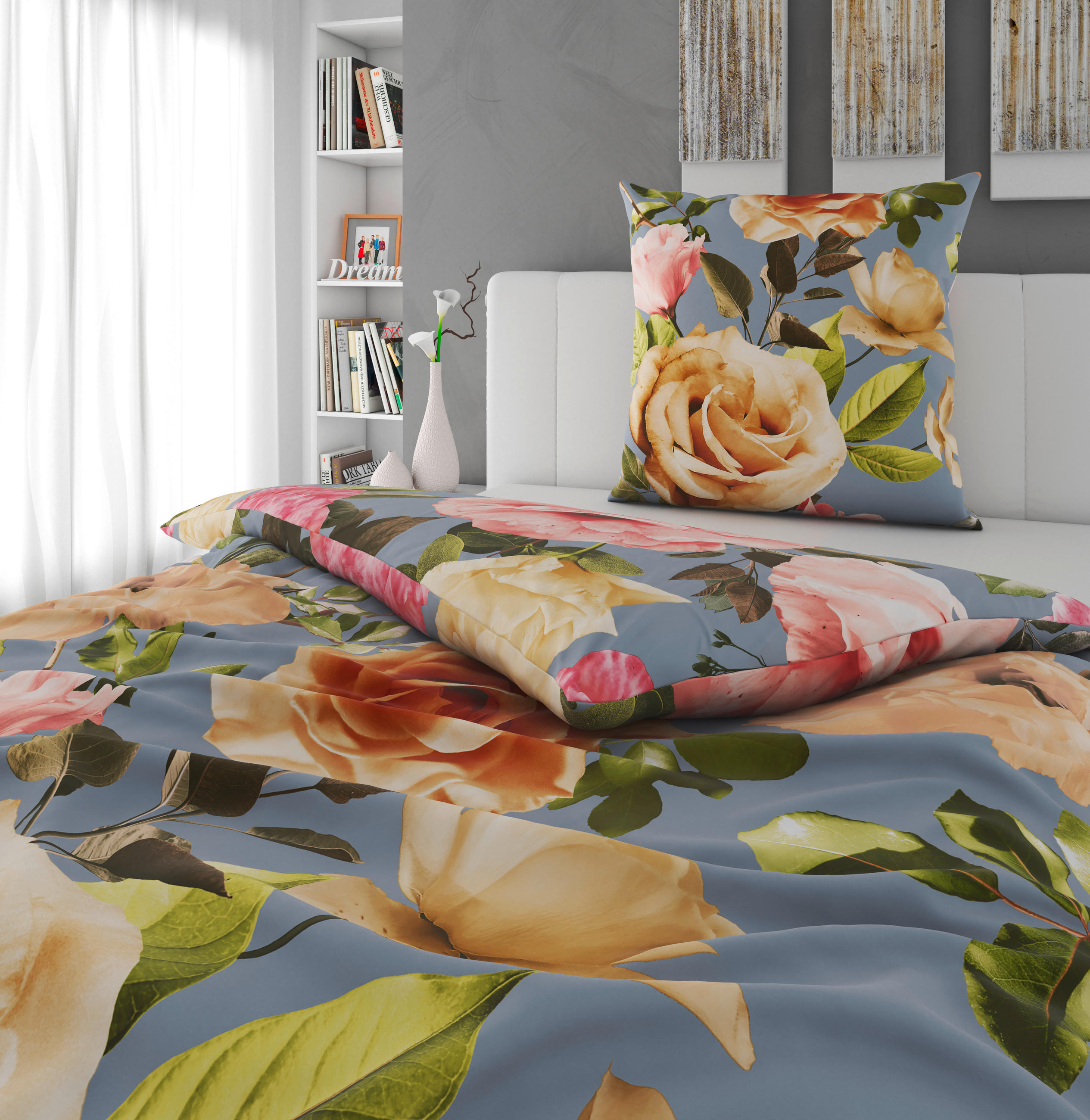 BETTWÄSCHE Flanell 155/220 cm  - Multicolor, Textil (155/220cm) - Novel