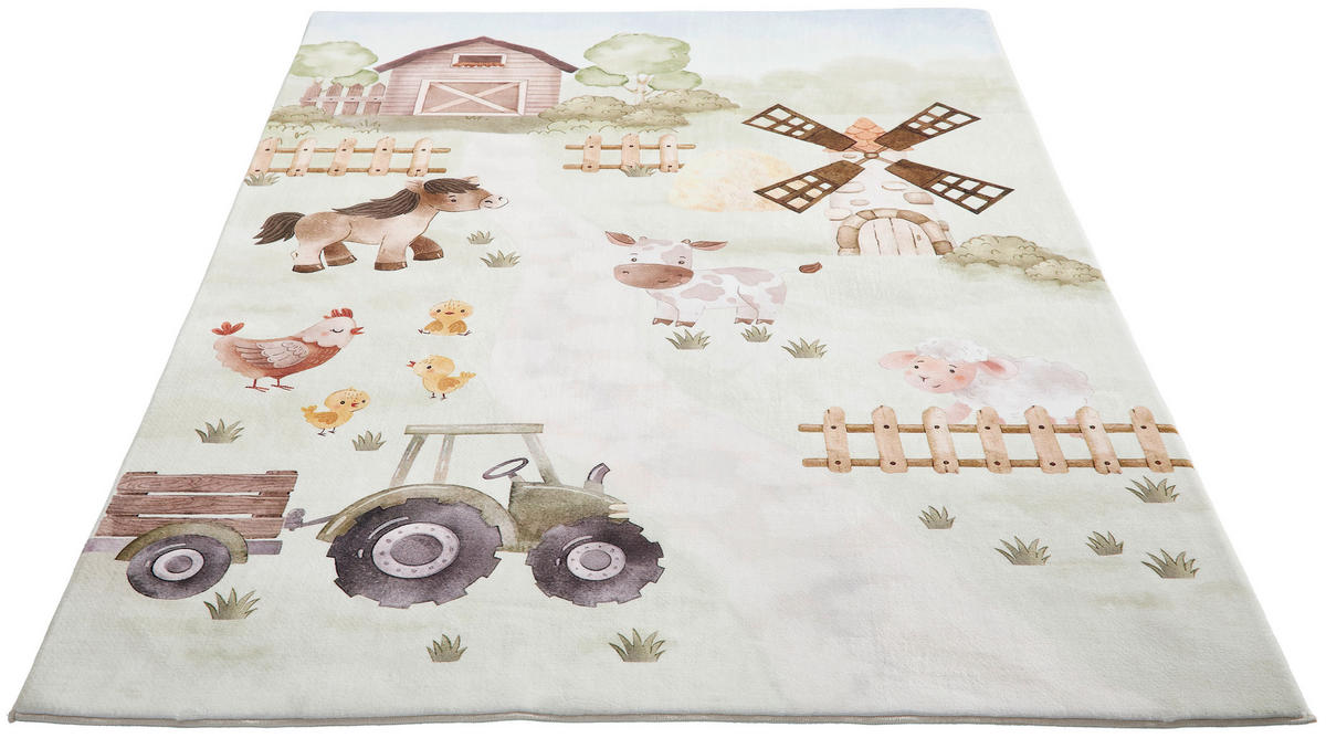 KINDERTEPPICH 120/170 cm  - Multicolor, Design, Textil (120/170cm) - Ben'n'jen