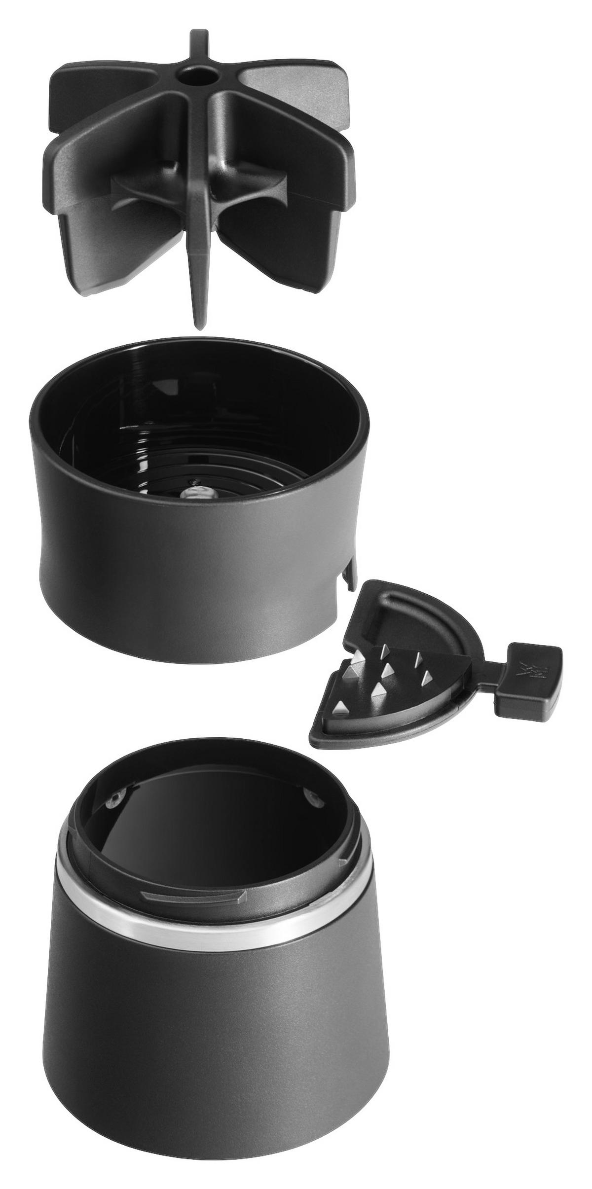 SPIRALSCHNEIDER  - Silberfarben/Schwarz, Basics, Kunststoff/Metall (9/14cm) - WMF