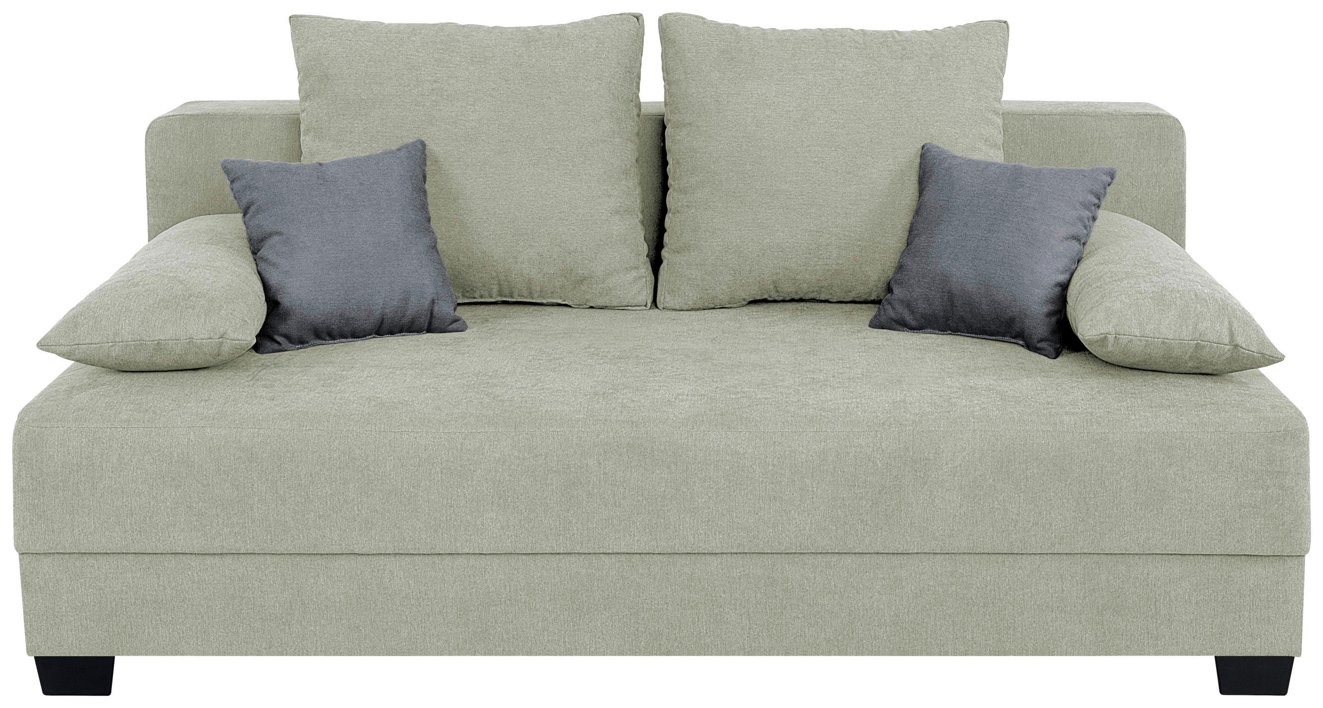 P & B ROZKLADACIA POHOVKA, textil, kompozitné drevo, béžová.