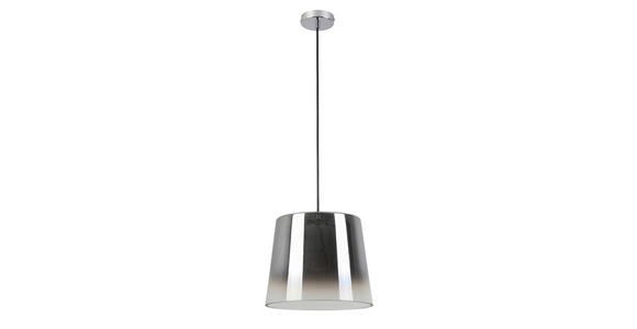 LED-HÄNGELEUCHTE 27/22-120 cm - Chromfarben/Schwarz, LIFESTYLE, Glas/Metall (27/22-120cm) - Dieter Knoll