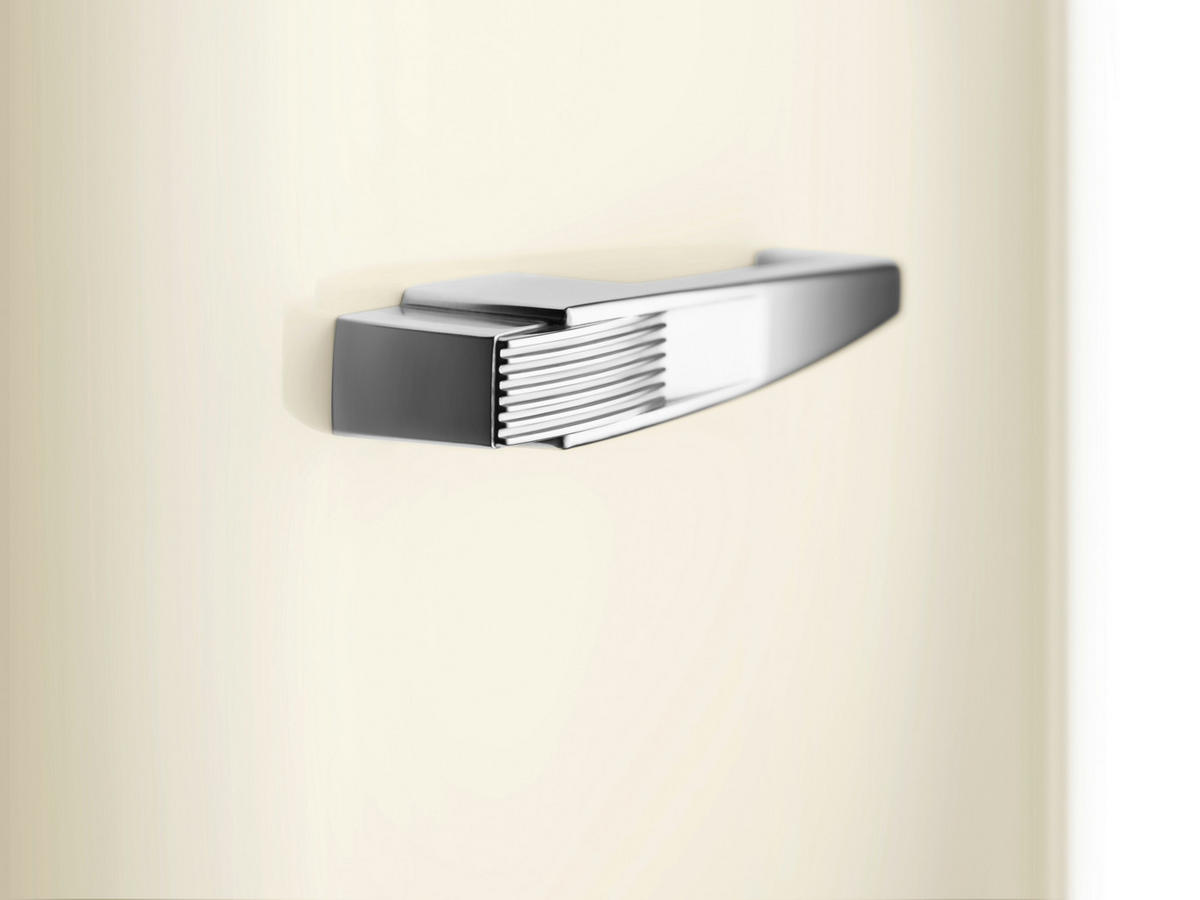 KÜHLSCHRANK 60/150/72,8 cm  - Creme, Basics, Glas/Metall (60/150/72,8cm) - SMEG