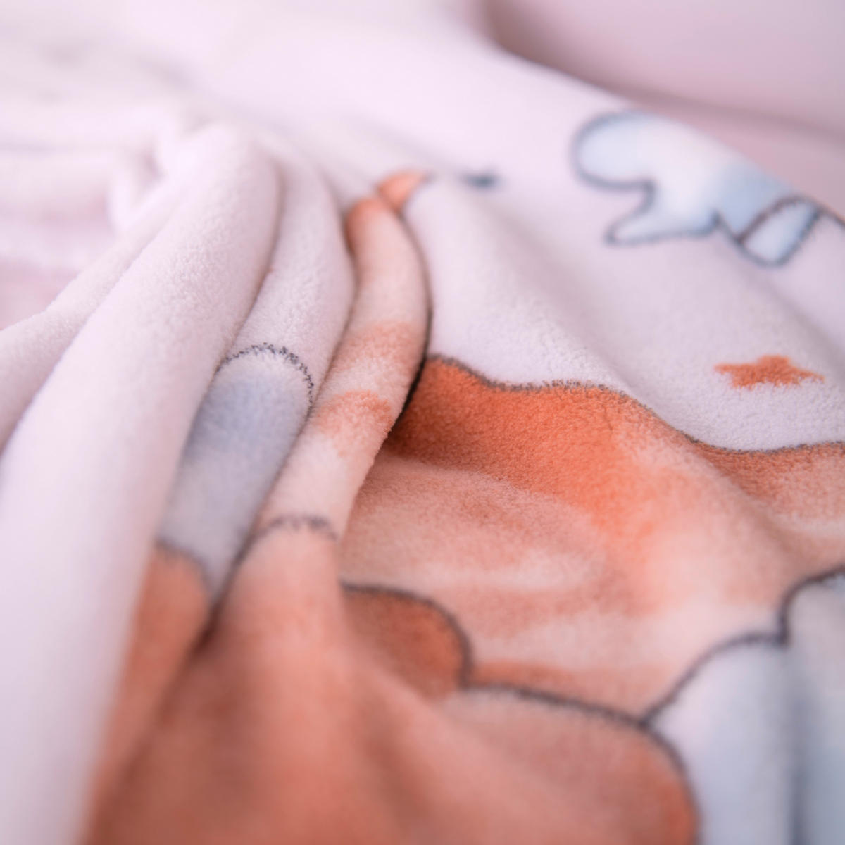 BABYDECKE 75/100 cm  - Greige/Multicolor, Basics, Textil (75/100cm) - Herding