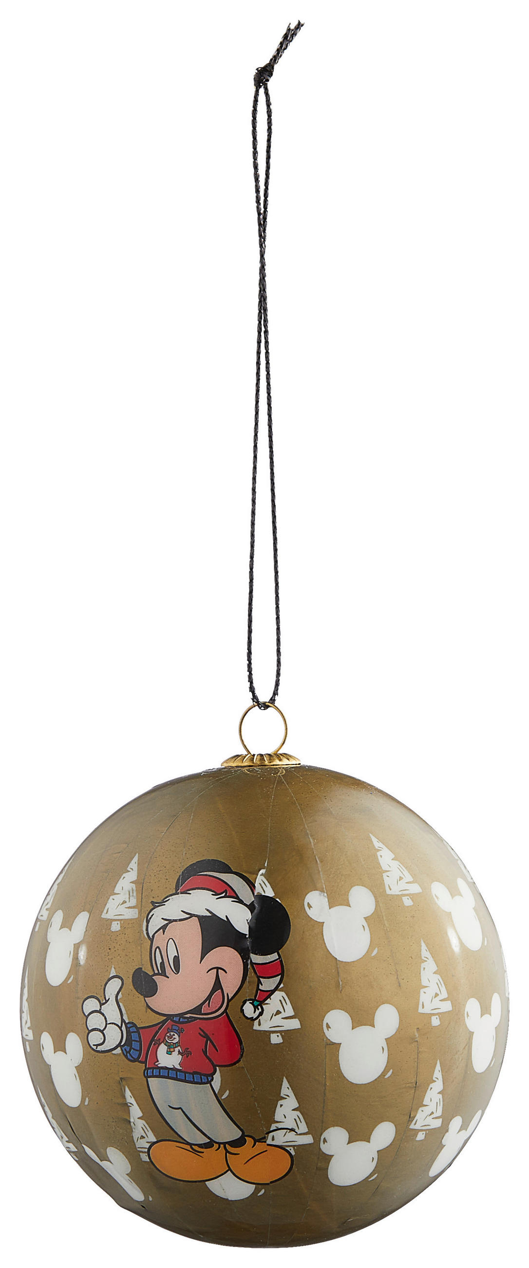 CHRISTBAUMKUGEL-SET 9-teilig Mickey and friends  - Blau/Rot, Trend, Kunststoff (7.5/7.5/7.5cm) - Disney