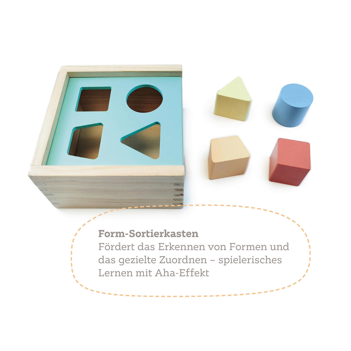 BABYBOX ZEIG WAS DU KANNST - Multicolor/Orange, Basics, Holz/Papier