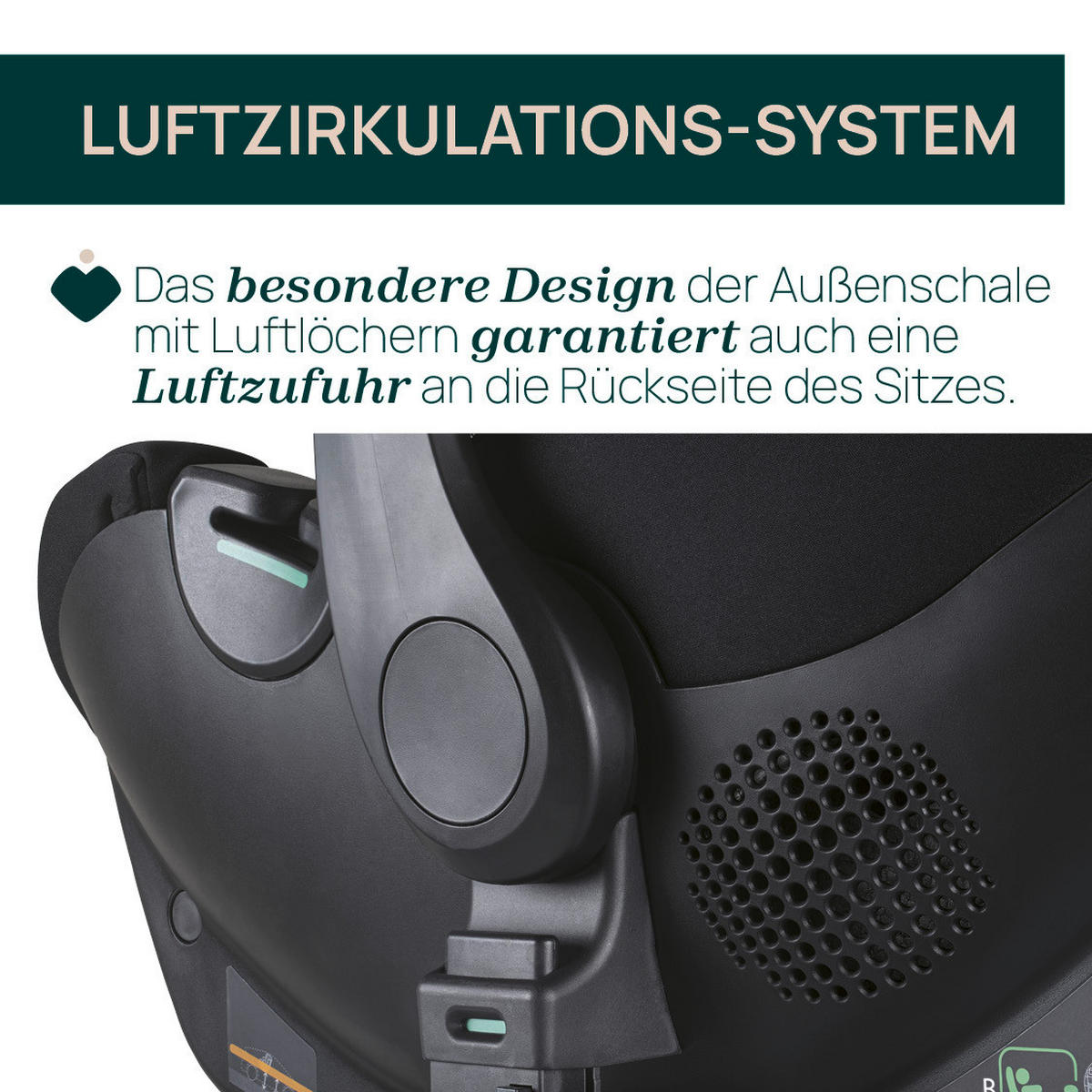 KINDERAUTOSITZ Kory Air Plus Black Lux   - Schwarz, Basics (63/36/57/37cm) - Chicco