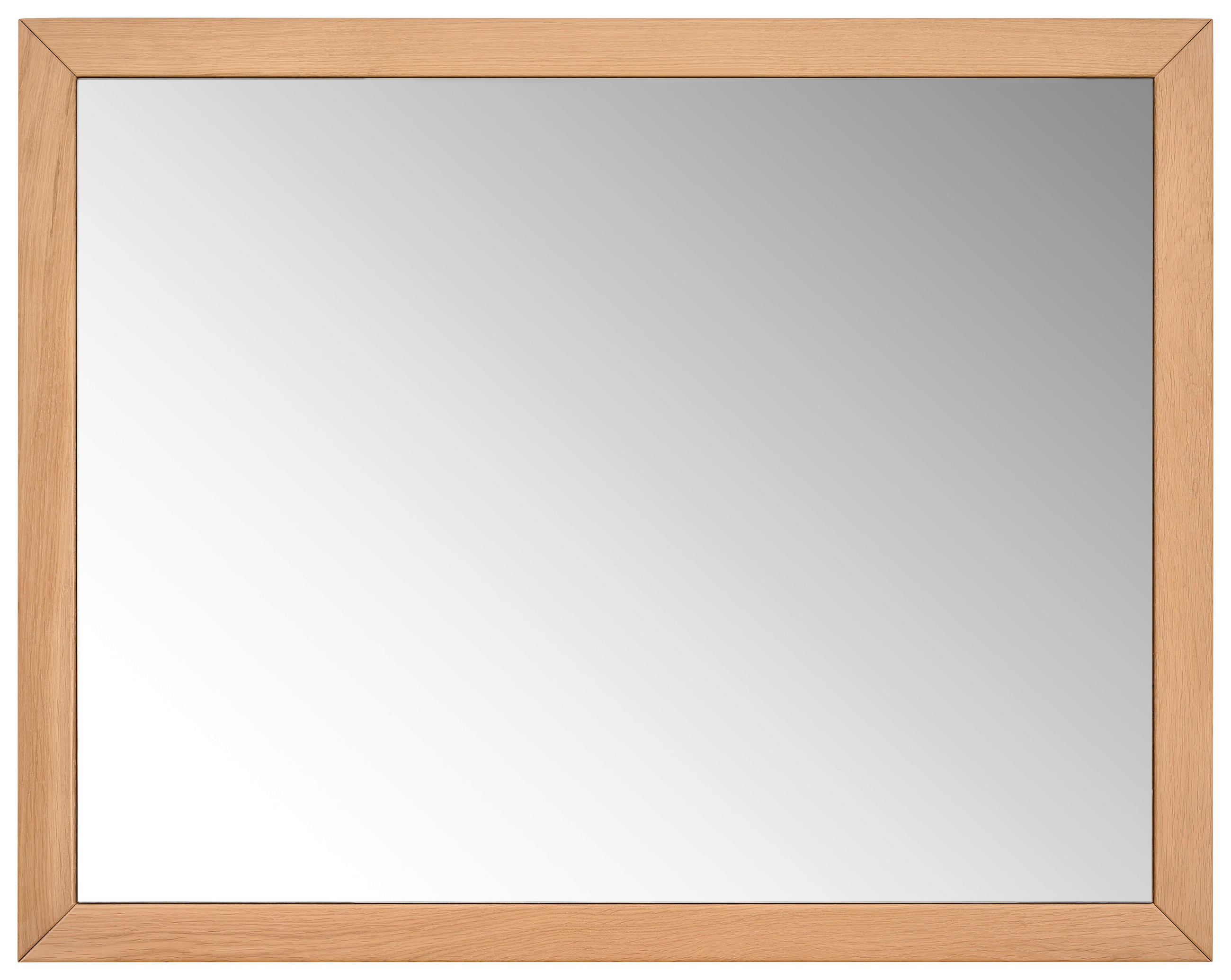 WANDSPIEGEL 99,6/78,5/5 cm  - Eichefarben, Konventionell, Glas/Holz (99,6/78,5/5cm) - Linea Natura