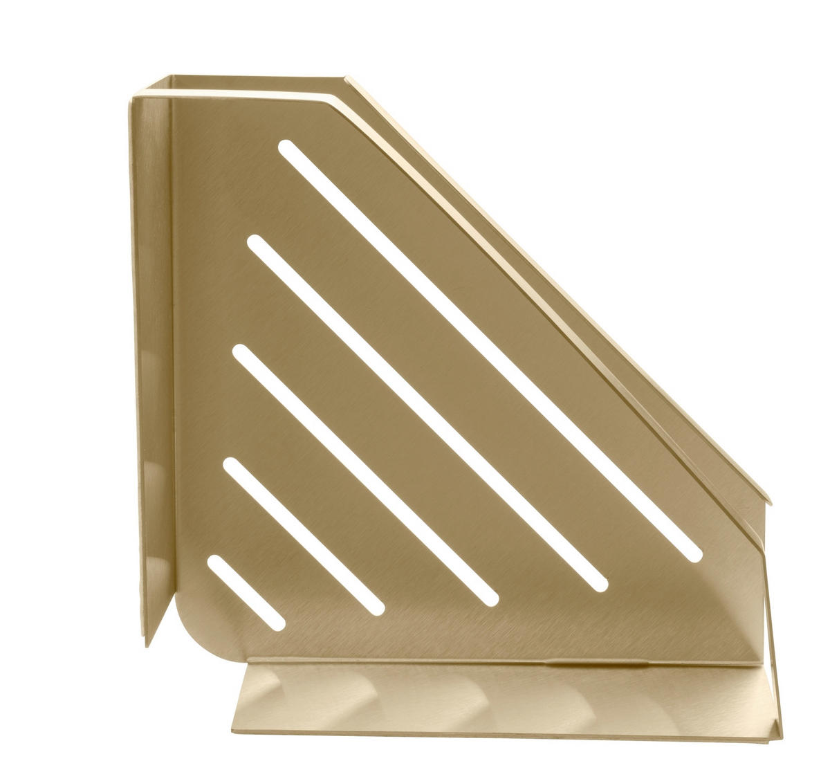 DUSCHABLAGE Metall  - Goldfarben, KONVENTIONELL, Metall (28,5/8/18cm) - Schöner Wohnen