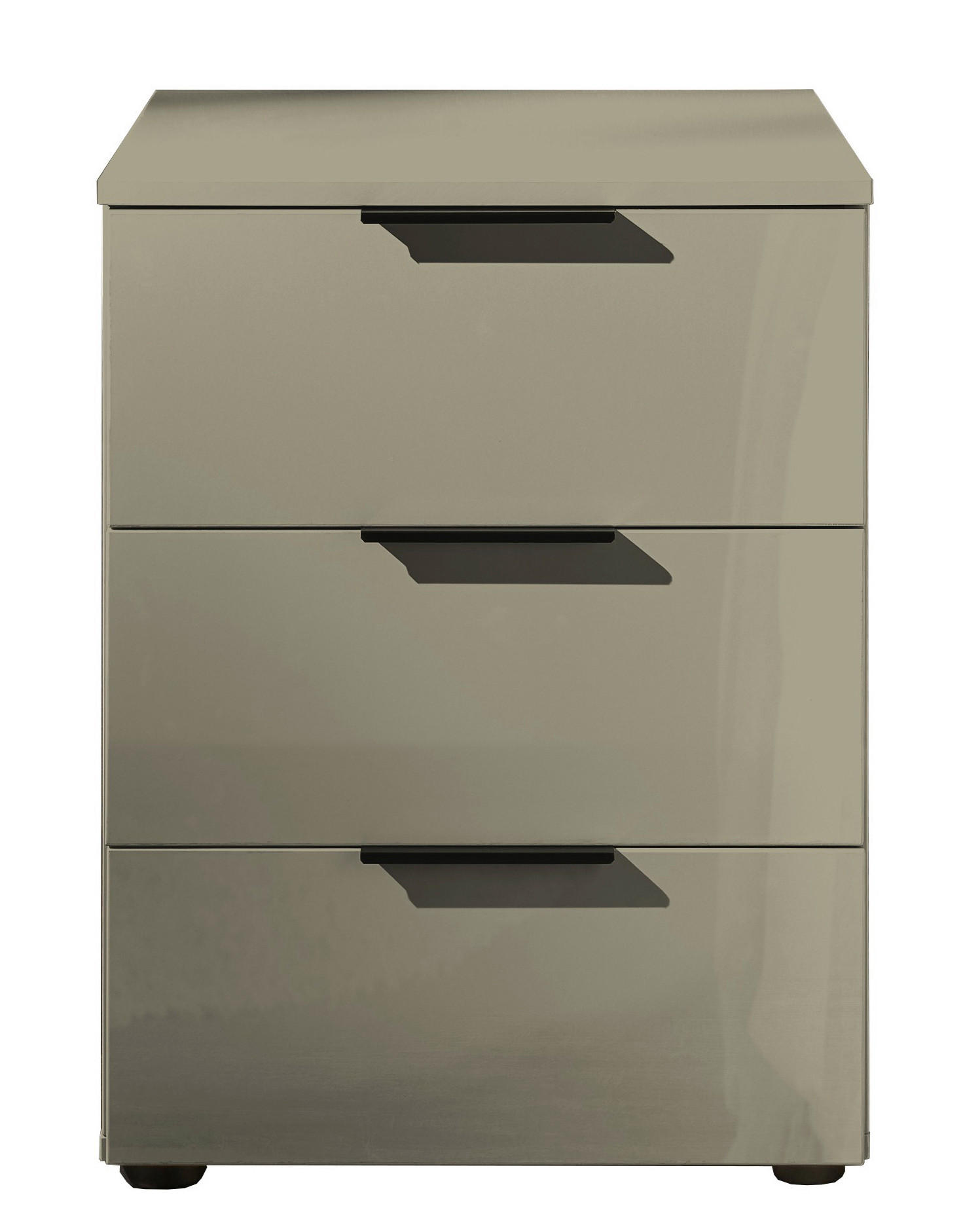 NOĆNI ORMARIĆ boje kadulje   - boje kadulje/crna, Moderno, drvni materijal/metal (46/61,5/42cm) - Hom`in